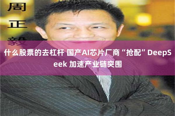 什么股票的去杠杆 国产AI芯片厂商“抢配”DeepSeek 