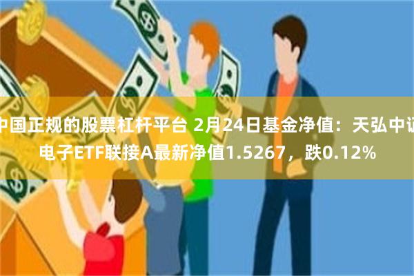 中国正规的股票杠杆平台 2月24日基金净值：天弘中证电子ET